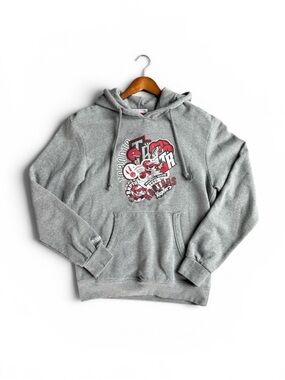 Toronto Raptors Retro Dino Graphic Hoodie Medium Mitchell & Ness